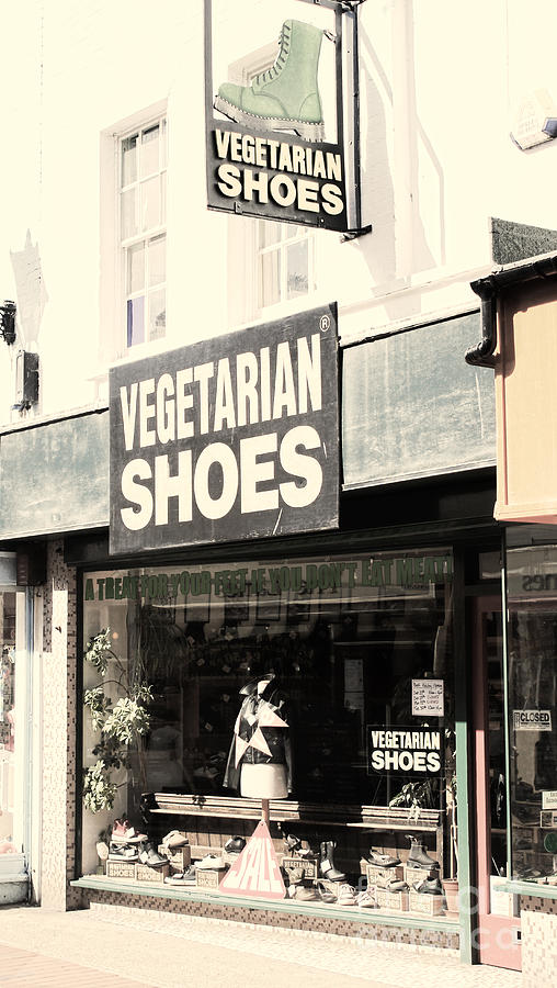 Vegetarian Photograph - Vegetarian Shoes by Jasna Buncic