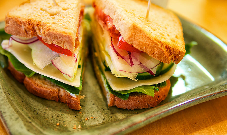 Veggie Sandwich Photograph by David Kay