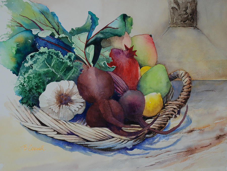 Veggies Painting by Barbara Carswell - Fine Art America