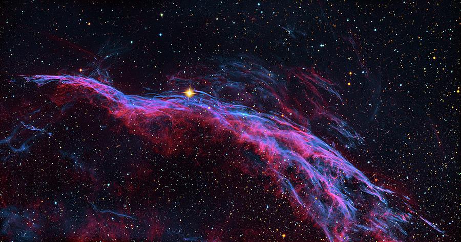 Veil Nebula Photograph by Tony & Daphne Hallas - Fine Art America