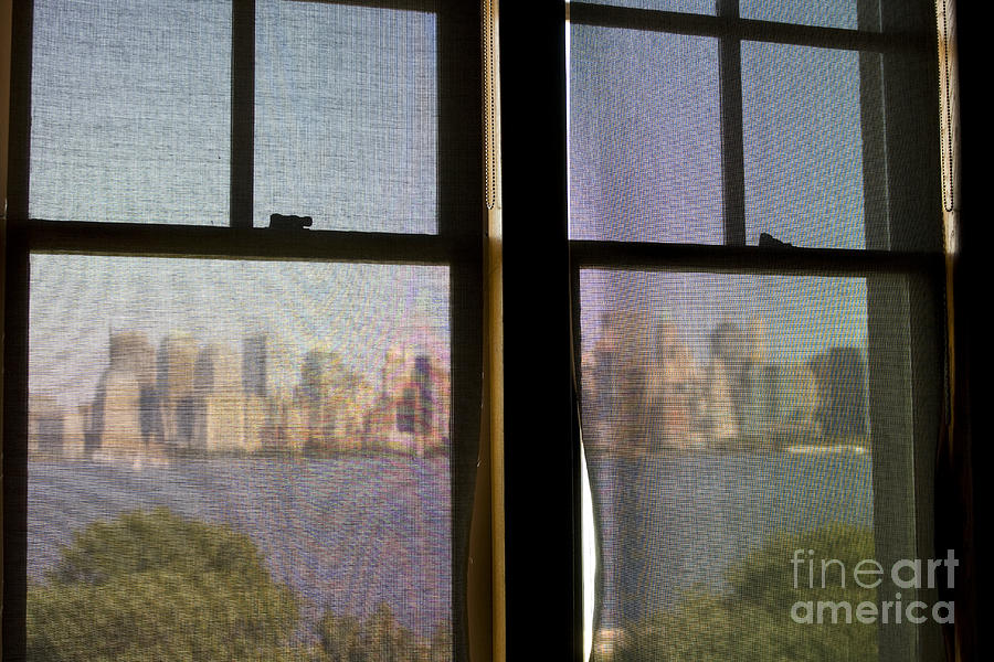 New York City Photograph - Veiled view on Manhattan, New York City, USA by Patricia Hofmeester