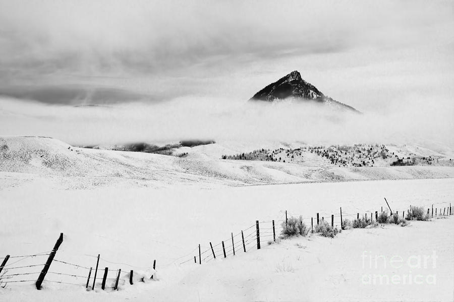 Veiled Winter Peak Photograph by Kristal Kraft