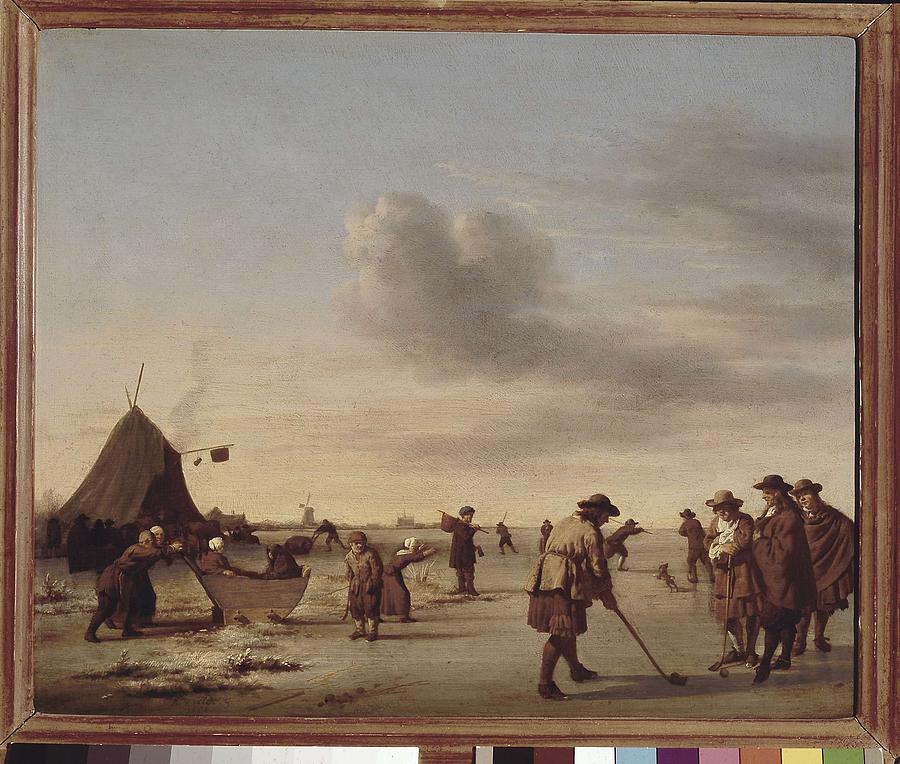 Winter Photograph - Velde, Adriaen Van De 1636-1672 by Everett
