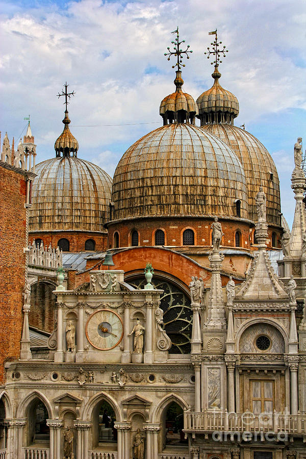 Venetian Architecture Photograph by Timothy Hacker
