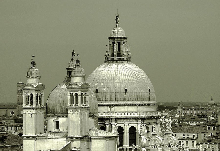 Unique Photograph - Venetian Basilica Salute by Julie Palencia
