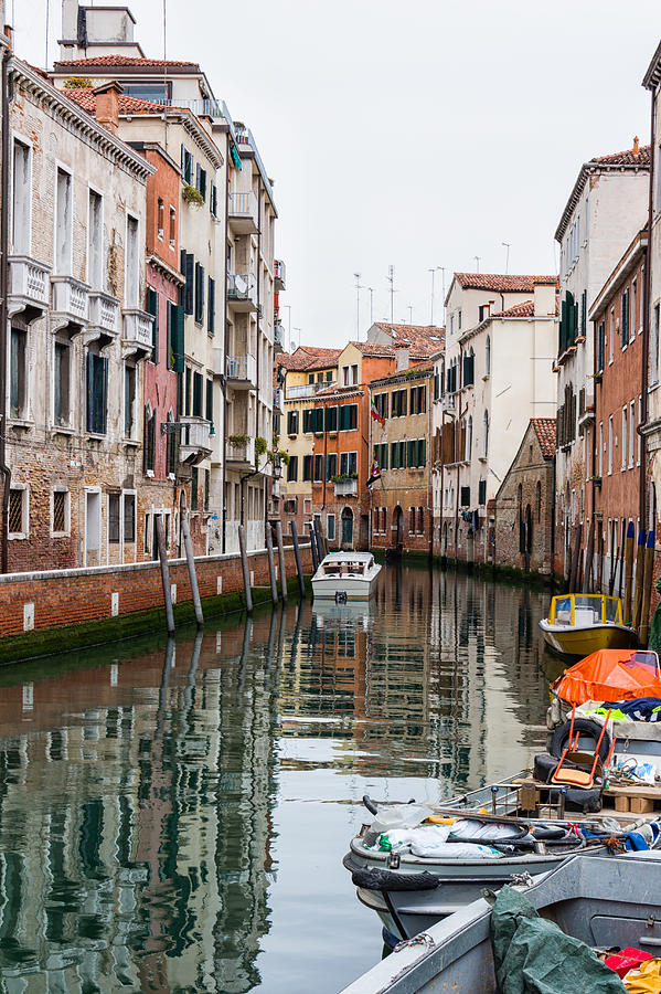 Architecture Photograph - Venetian Canal by Francesco Rizzato