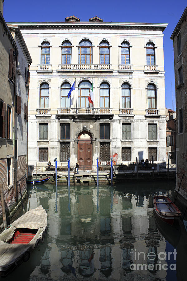 Venetian Canal Photograph by Julia Gavin