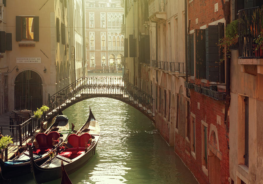 Venetian Canal Photograph by Mammuth
