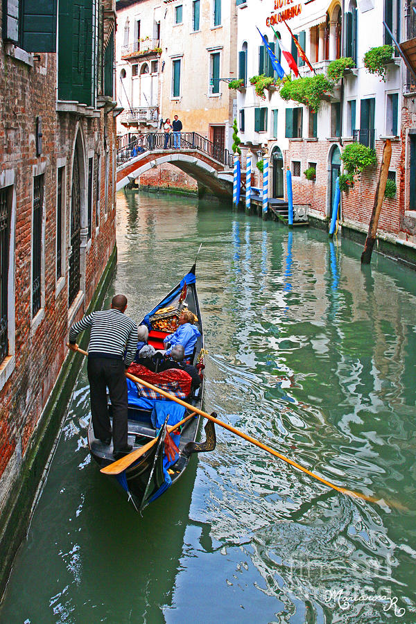 Venetian Canal Photograph by Mariarosa Rockefeller