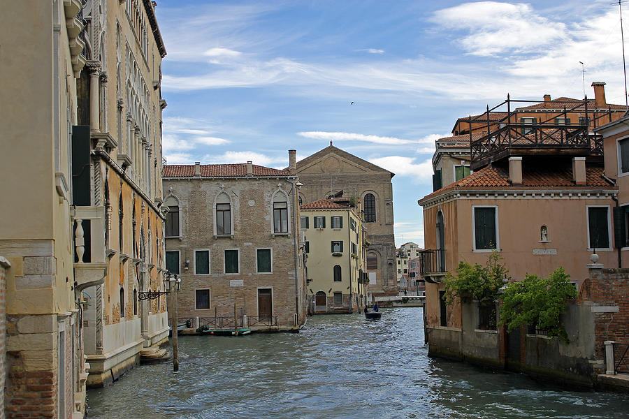 Venetian Canal Photograph by Tony Murtagh