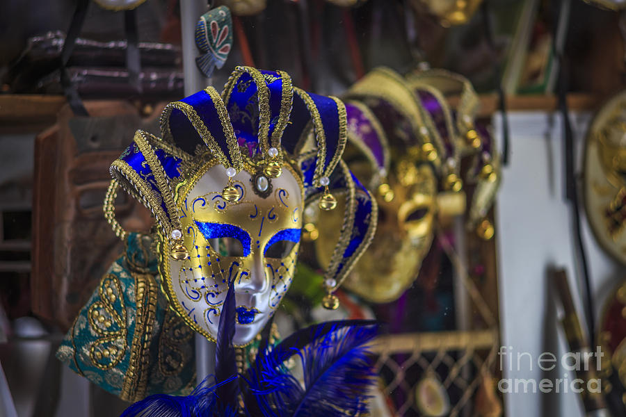 Venetian Carnival Masks Cadiz Spain Photograph by Pablo Avanzini