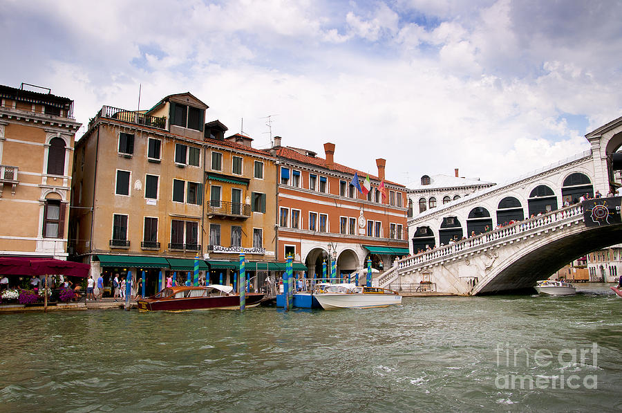 Venetian Cruise Photograph by Brenda Kean