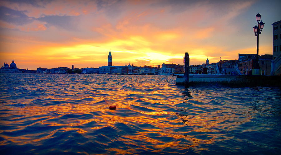 Venetian Dusk Photograph by Valentino Visentini