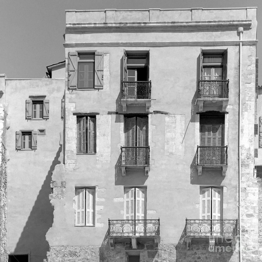 Greek Photograph - Venetian era architecture in Chania by Paul Cowan
