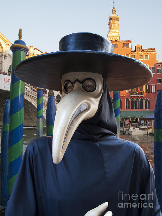 Venetian Face Mask G Photograph by Heiko Koehrer-Wagner