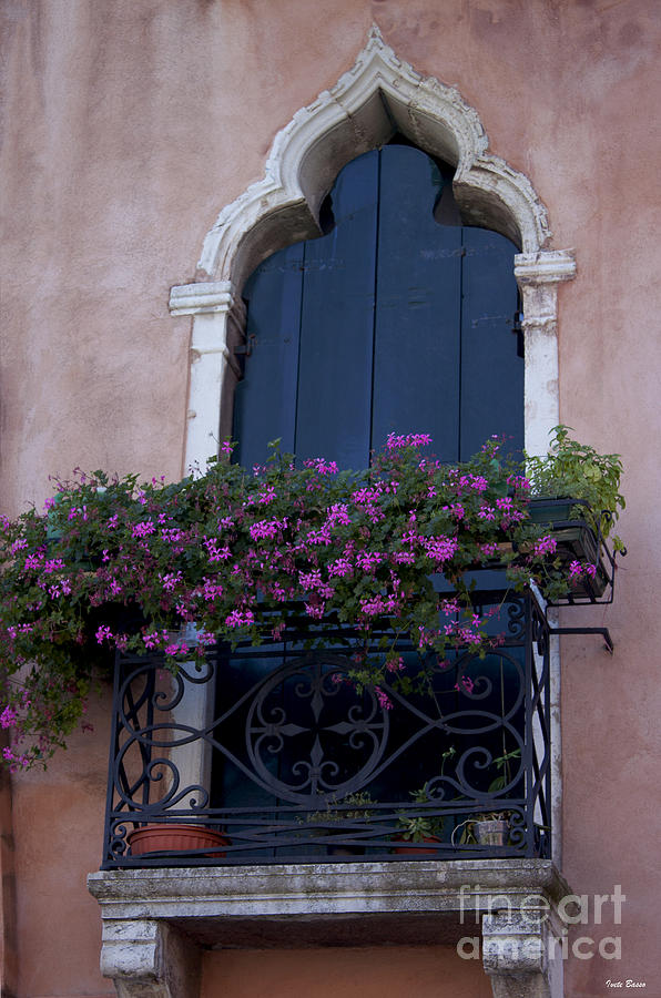 Venetian Gothic Balcony Photograph by Ivete Basso Photography