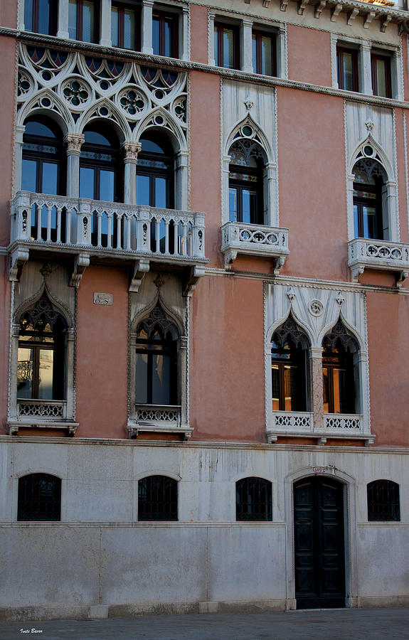 Venetian Gothic Building Photograph by Ivete Basso Photography