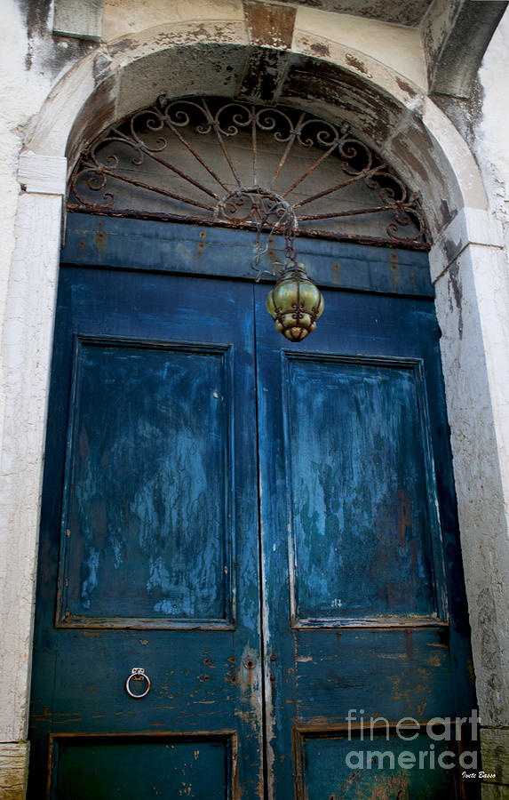 Venetian Old Blue Door Photograph by Ivete Basso Photography