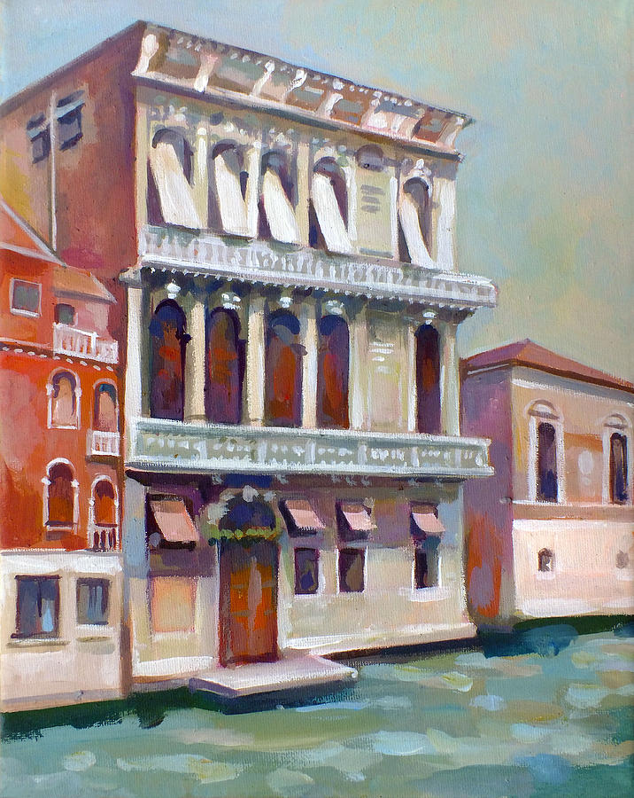 Venetian Palace Painting by Filip Mihail