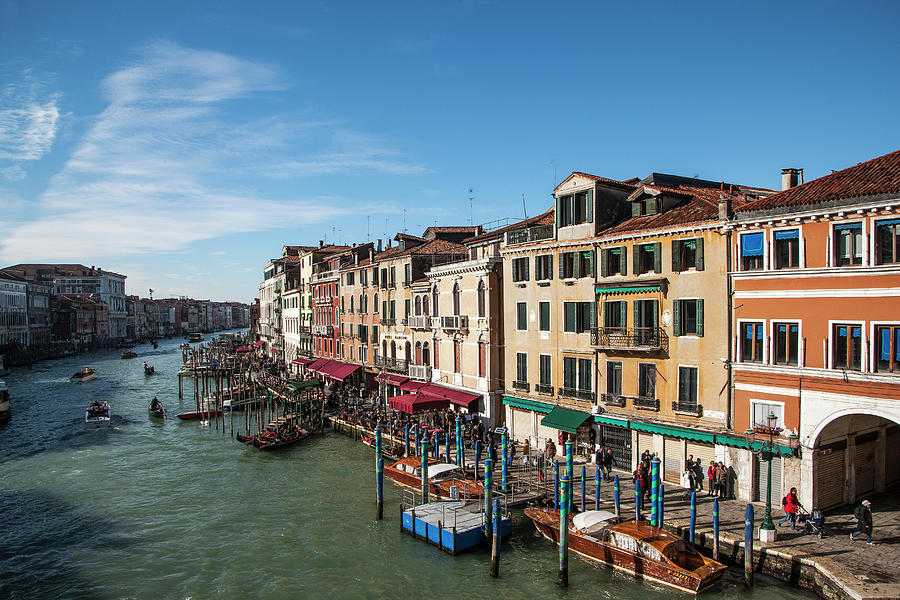 Venetian Palaces On The Canal Grande Photograph by Buena Vista Images
