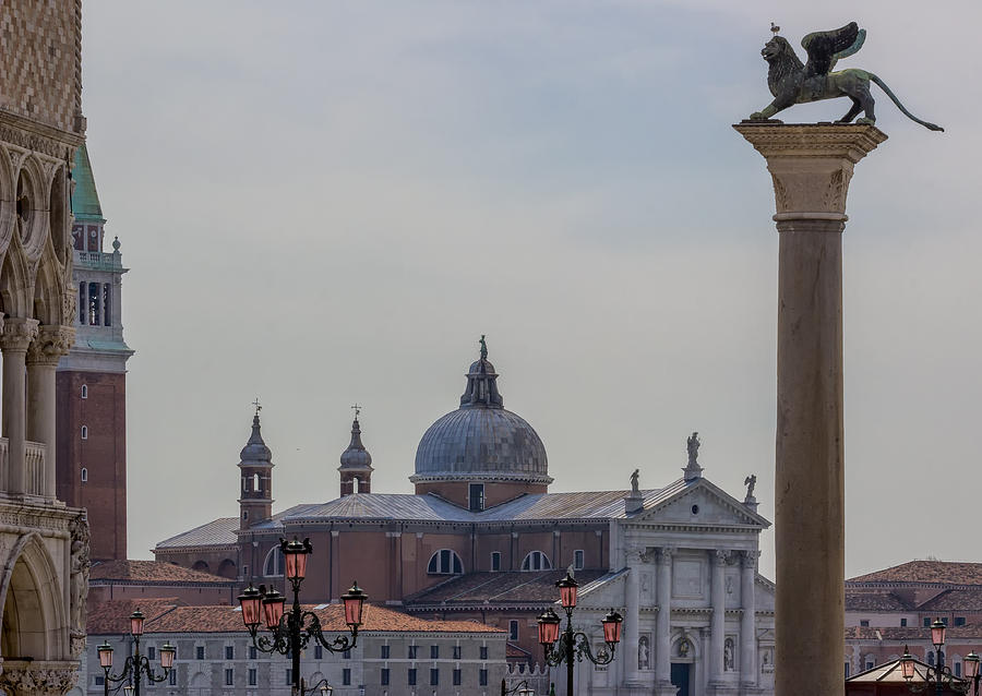 Architecture Photograph - Venetian Skyline by Francesco Rizzato