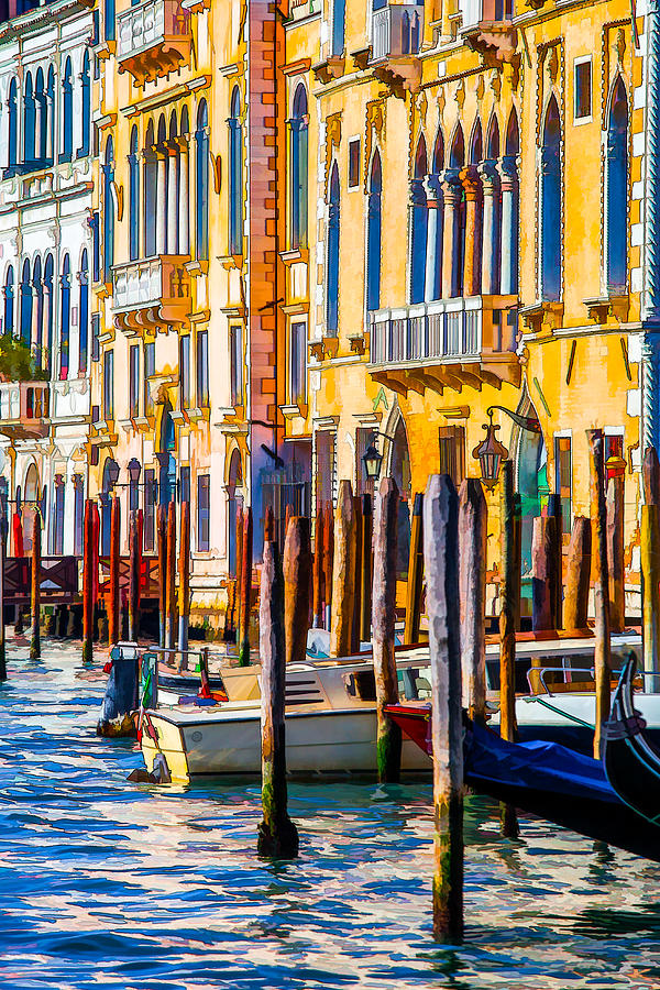 Architecture Photograph - Venetian Street by W Chris Fooshee