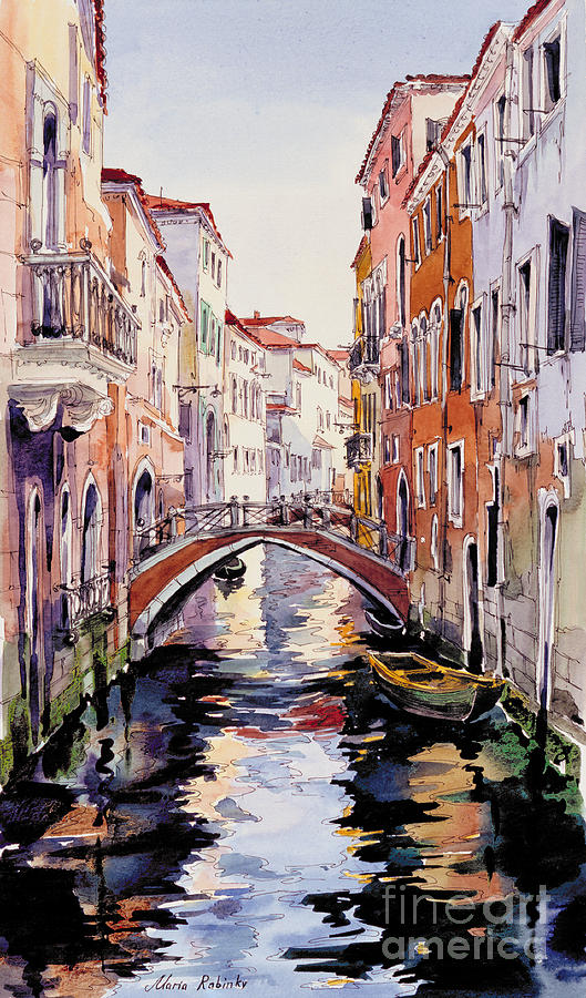 Venetian Sunlight Painting by Maria Rabinky