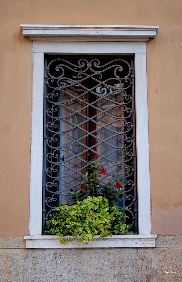 Venetian Window Photograph by Ivete Basso Photography