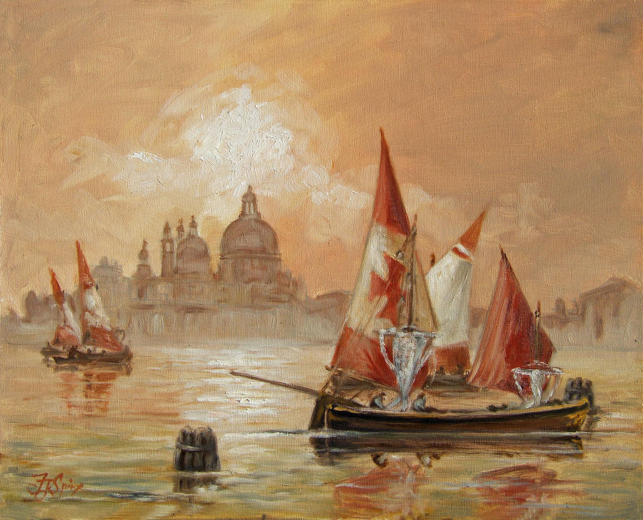 Venezia Bacino di San Marco Painting by Irek Szelag