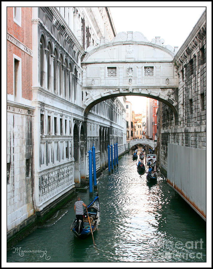Venezia Ponte Dei Sospiri Photograph by Mariarosa Rockefeller