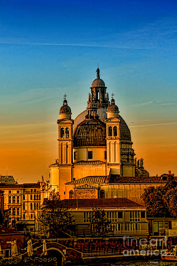 Venezia-Basilica of Santa Maria della Salute Photograph by Tom Prendergast