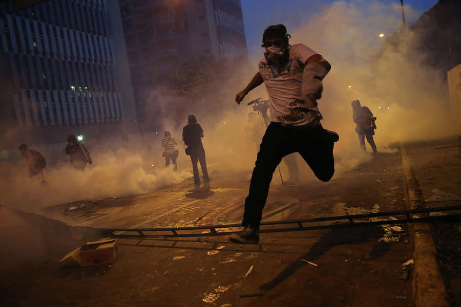 Venezuela Tense As Unrest Over Photograph by John Moore