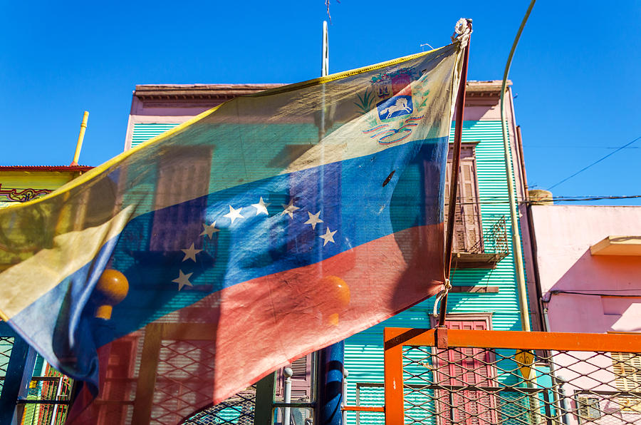 Venezuelan Flag Photograph by Jess Kraft