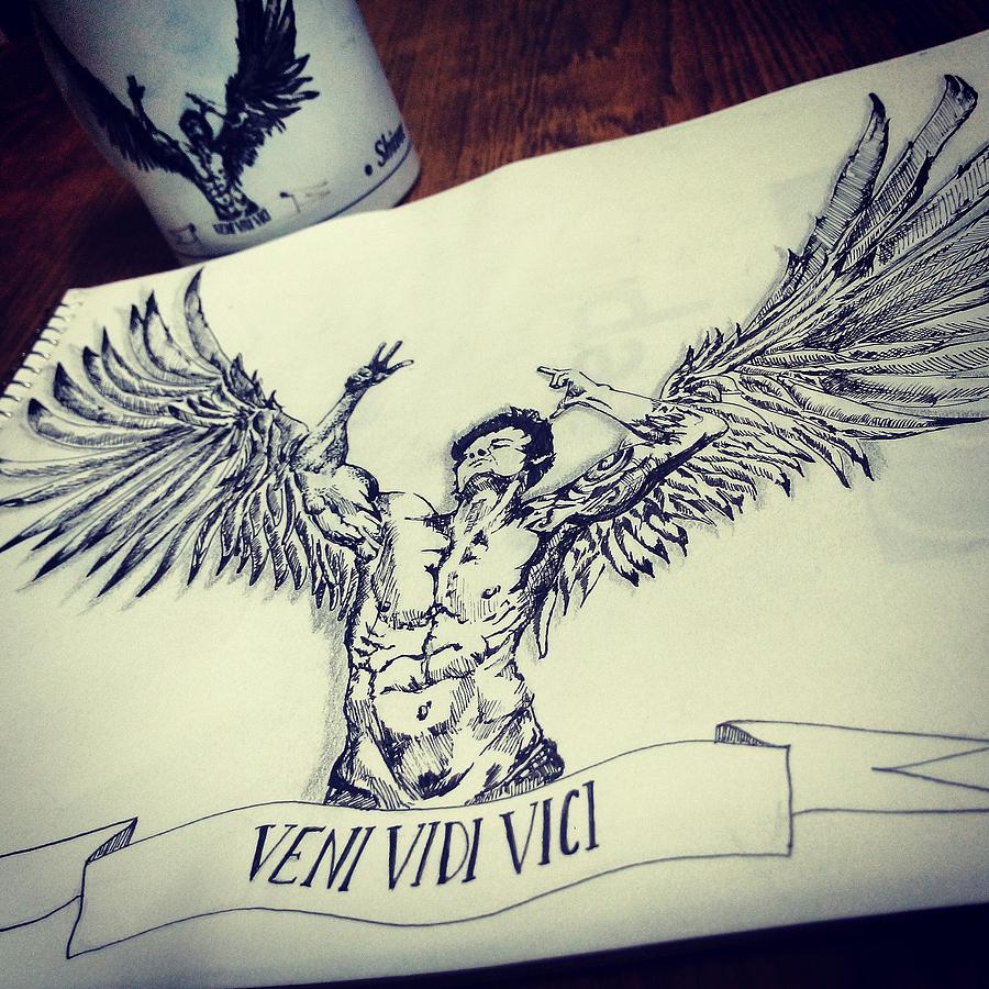 How to Draw Veni Vidi Vici, Tattoo Fonts