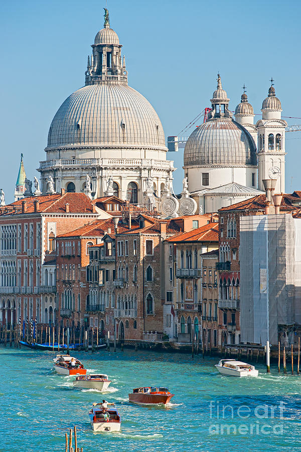 Venice - Santa Maria della Salute Photograph by Luciano Mortula