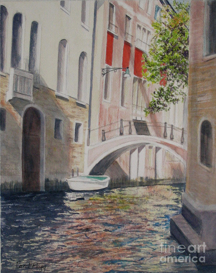 Venice 2000 Painting by Carol Flagg