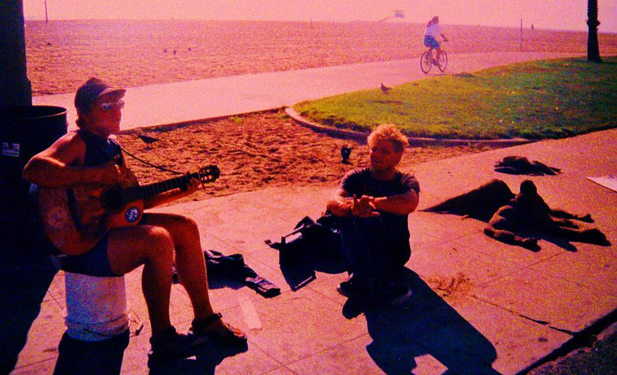 Venice Beach Serenade 2 Photograph by Jacquelyn Roberts