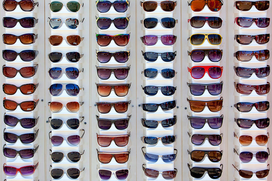 Venice Beach Shades Photograph by Art Block Collections