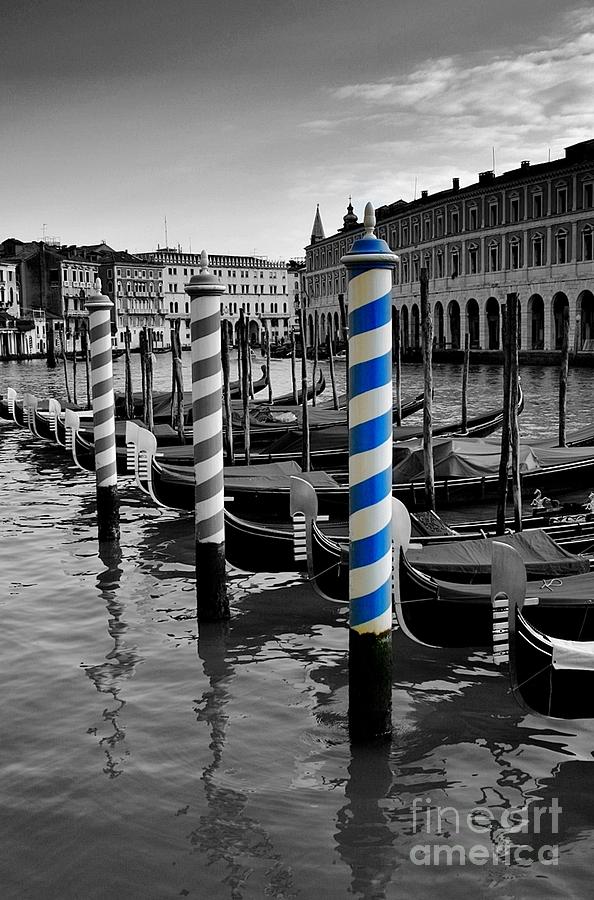 Venice Blue Photograph by Henry Kowalski