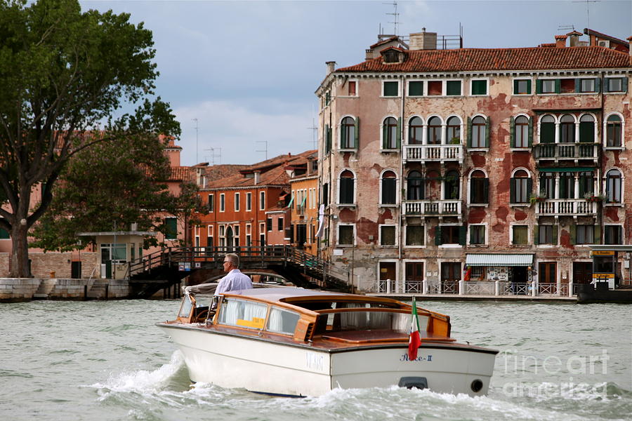 Venice Boat Photograph by Andrea Mercier - Fine Art America