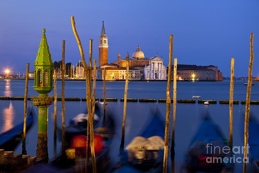 Evening - Venice Italy II Photograph by Brian Jannsen