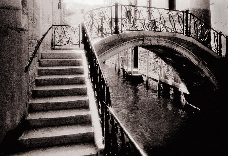 Venice bridge Photograph by Arkady Kunysz