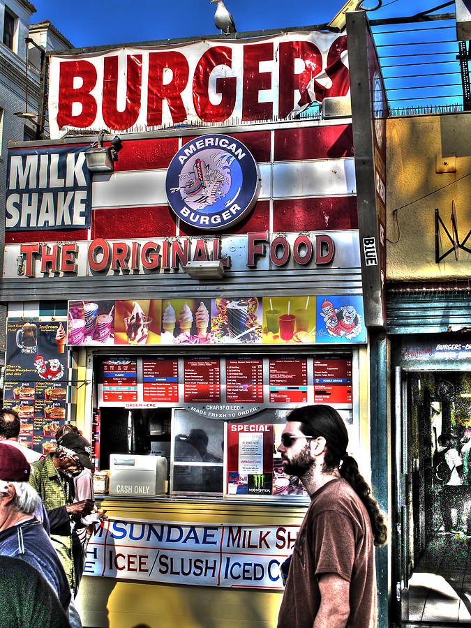 Venice Burger Photograph by Kip Krause