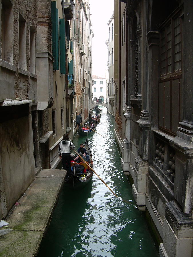 Venice Canal Photograph by Joseph Litzinger