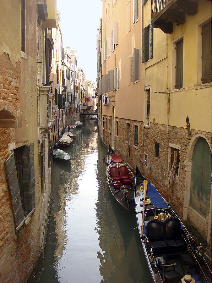 Venice Canal Photograph by Karen Zuk Rosenblatt