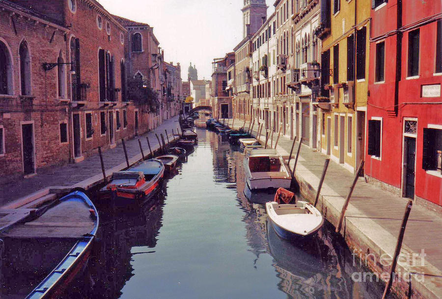 Venice Canal Photograph by Rita Brown