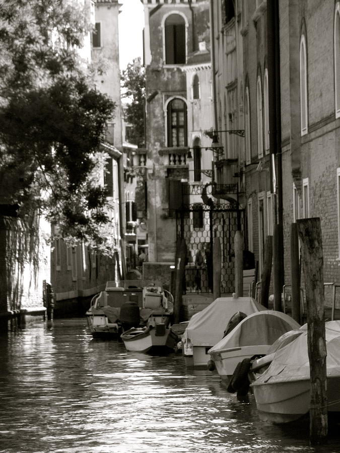 Venice Canal Photograph by Teresa Tilley