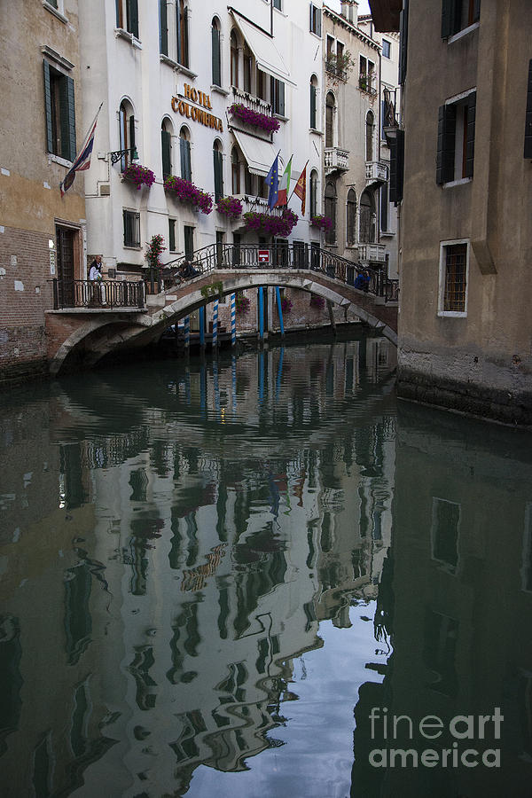 Venice Canal Photograph by Timothy Johnson