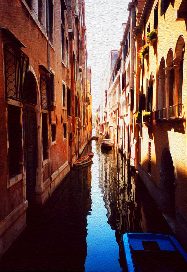 Venice canal Photograph by Tracy Winter