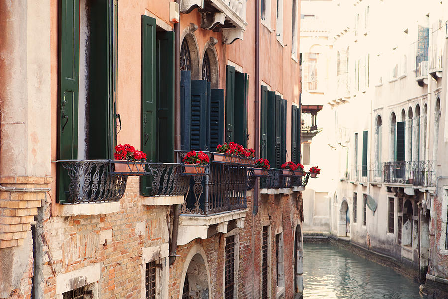Landscape Photograph - Venice Canals by Kim Fearheiley
